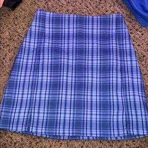 Brandy Melville plaid mini skirt